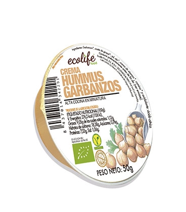 Crema Hummus Garbanzos 50gr.